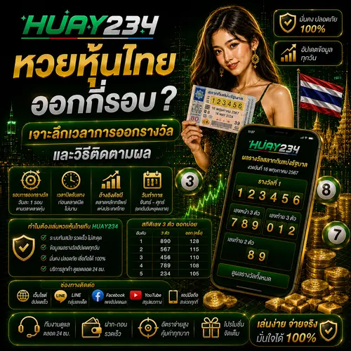 หวยหุ้นไทยออกกี่รอบ เจาะลึกเวลาการออกรางวัลและวิธีติดตามผล